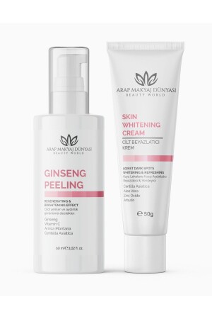 Hautaufhellung und Ginseng-Peeling - 2