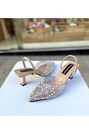 Hautperle 6 cm High Heel Schuhe 0960 - 2