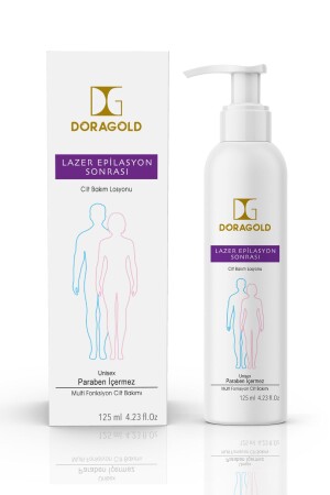 Hautpflegelotion nach Laser-Epilation und Wachs-Feuchtigkeitscreme 125 ml DG-L341 - 1