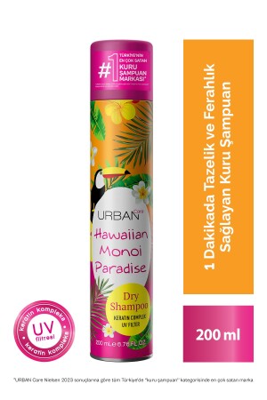 Hawaiian Monoi Paradise Kuru Şampuan 200 ml-vegan - 1