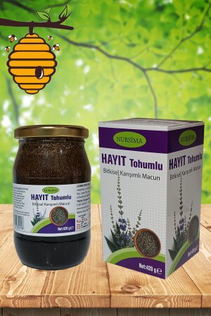 Hayıt Tohumlu Bitkisel Karışımlı Macun 420 gr - 2