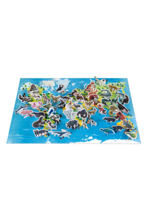 Hayvanlar 200 Parça Figürlü Puzzle J02676 - 6