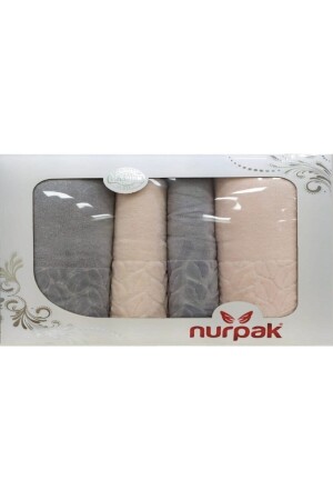 Hazal Banyo Havlu Seti - 4 Parça - Eltex Home Collectıon SS004683 - 3