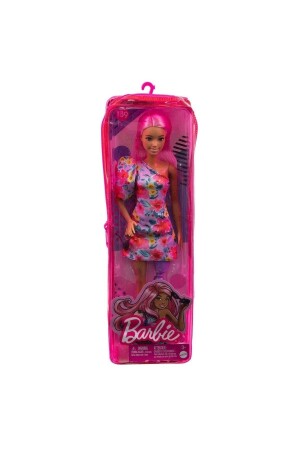 HBV21 Barbie Fashionistas Tek Omuz Elbiseli- Protez Bacaklı - 1