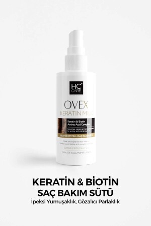 Hc Ovex Keratin & Biotin Haarpflegemilch – 150 ml. Neuer Duft - 3