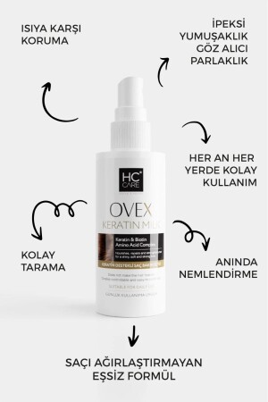 Hc Ovex Keratin & Biotin Saç Bakım Sütü - 150 Ml. Yeni Koku - 3