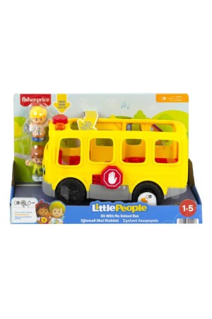 Hdj25 Fisher-price® Little People Eğlenceli Okul Otobüsü, 1-5 Yaş FIS25HDJ - 1