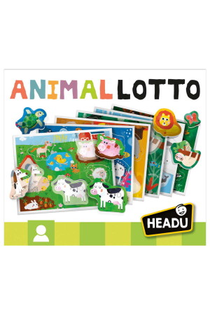 Headu Anımal Lotto Montessorı (2-5 Yaş) MU22847 - 5