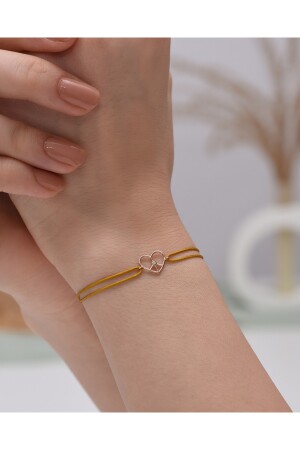 Heart & Peace Diamant- und Goldfadenarmband 4143000 - 3