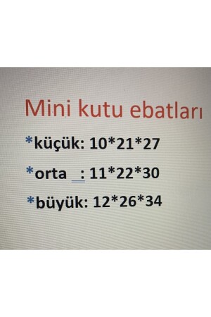 Hediye Kutusu Kırmızı Kurdeleli Damat Gelin Çeyiz Bohça Kutusu Dekoratif Set 3 Lü Kırmızı Mini - 5