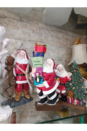 HEDİYE TUTAN NOEL BABA, YILBAŞI NOEL BABA BİBLO, YILBAŞI HEDİYESİ noel5 - ekinoksart