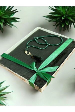 Hediyelik- Çeyizlik- Mevlütlük- Bohçalık -Gelin Bohçası Flamlı Namaz Örtüsü Tesbih Seti - Ayhanhome