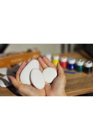 طلاء من الحجر من المنتج الخاص بحر الحجر الرائع الحجارة الجودة الألوان النشاط الهواية هدية الأطفال بحر الحجر - HEİGMANN