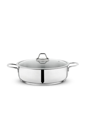 Held Flachtopf aus Stahl, 24 cm, 2 Stk. -inox 16192 - 1