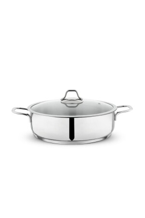 Held Flachtopf aus Stahl, 24 cm, 2 Stk. -inox 16192 - 3