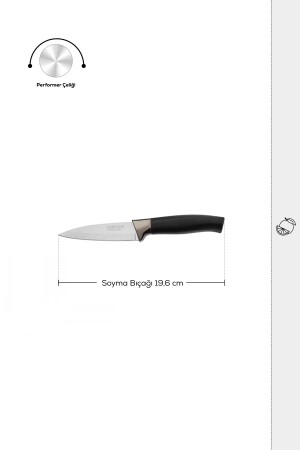 Helios Soyma Bıçağı Black 19 Cm 153.03.08.2590 - Karaca