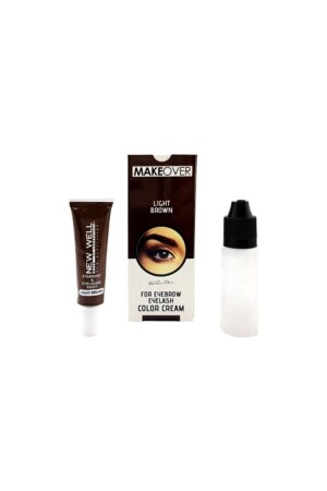 Hellbraune Augenbrauen-Wimpernfarbe 15 ml 8680097218377 - 2