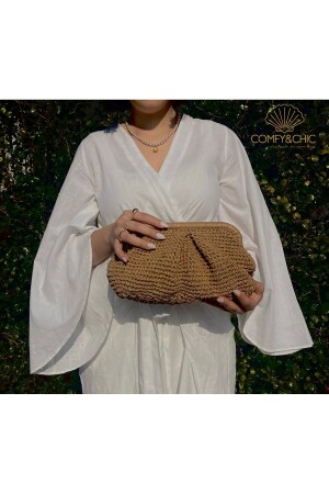 Helle Stroh-Stipendien-Portfolio-Clutch - 3