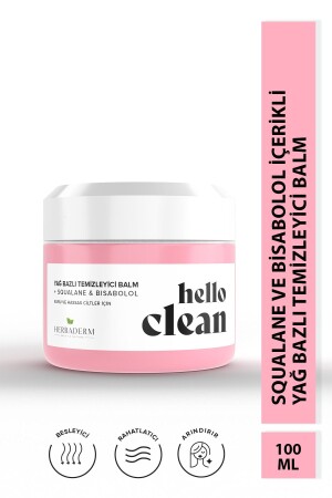 Hello Clean Make-up-Entferner auf Ölbasis für trockene und empfindliche Haut HERBA701478 - 2