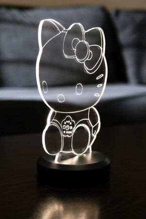 Hello Kitty batteriebetriebenes Nachtlicht, Geschenk, dekorative Beleuchtung | - 4