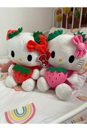 Hello Kitty Kırmızı Peluş 50cm - 2