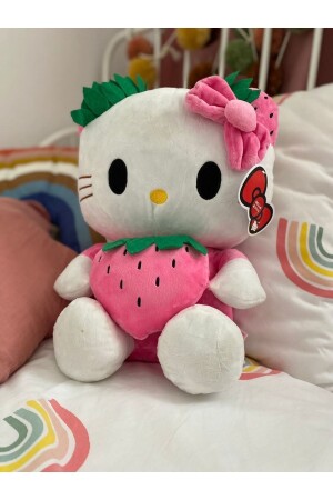 Hello Kitty Roter Plüsch 50cm - 4