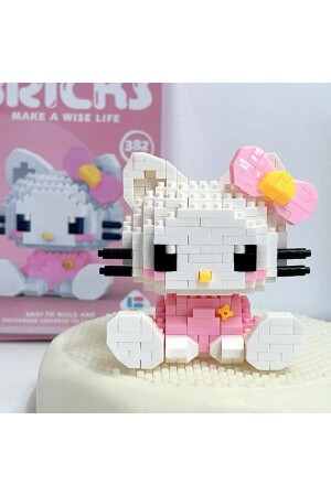 Hello Kitty Yapboz Puzzle Hediye yapı taşı oyuncak lego - 2