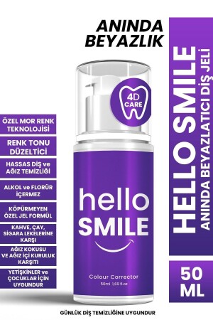 Hello Smile Anında Beyazlatıcı Diş Jeli 50 ml - 1