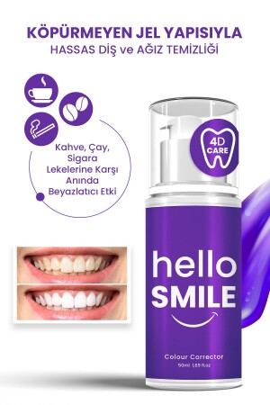 Hello Smile Anında Beyazlatıcı Diş Jeli 50 ml - 7