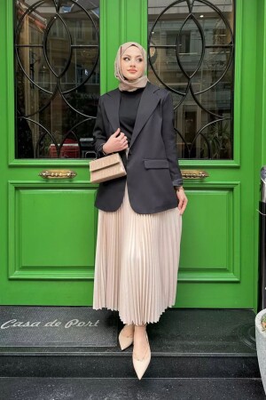 Henza Elisa Piliseli Tesettür Etek - Trend Marfa