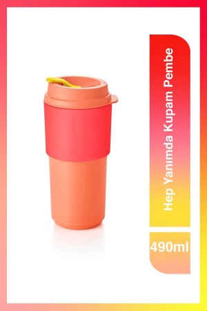 Hep Yanımda Kupam 490 Ml Pembe PKTTPRYNSET160 - 3