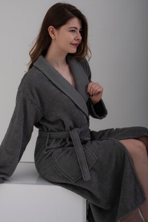 Hera Ultrasoft Unisex Bornoz Erkek Kadın Bornozu Ultrasoft Bornoz Hediyelik Bornoz Çeyizlik - Güvenal