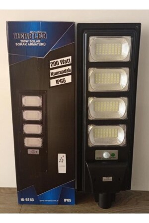 MNZ-Heroled 200 وات مكافأة عن بعد مكافحة الضوء الأبيض الشمسية الشارع المضيء P873S9560 - Hero Led