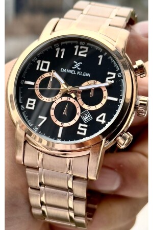 Herren-Armbanduhr aus Stahl + Armband prt87 - 1