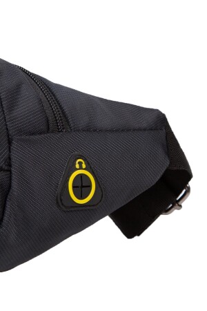 Herren-Hüfttasche, diagonal, wasserdicht, Brusttasche aus Stoff, mit Kopfhörerausgang LTH1292 - 7