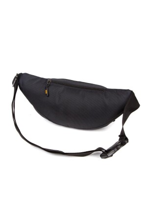 Herren-Hüfttasche, diagonale Brusttasche aus wasserdichtem Stoff, mit Kopfhörerausgang - 8