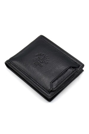 Herrenbrieftasche aus echtem Leder mit verstecktem Kartenfach Try595 TRY895 - 4