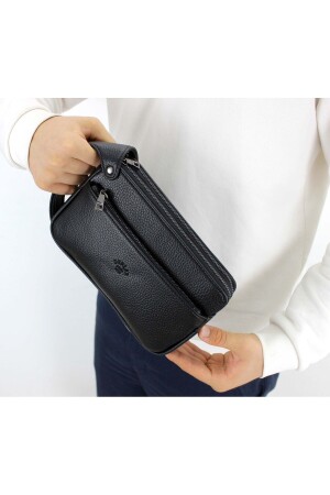 Herrenhandtasche, luxuriöse Reise-/Tages-Portfoliotasche mit mehreren Fächern, Clutch-Tasche - 8