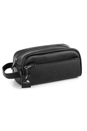 Herrenhandtasche, Reiseorganizer, Rasierkosmetik, Alltagshandtasche, Schwarz ETN-70-S - 2