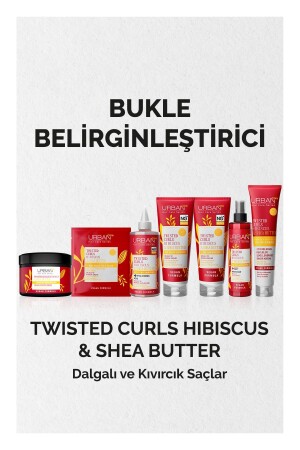 Hibiscus & Shea Butter Bukle Belirginleştirici Onarıcı Saç Bakım Köpüğü 150 ml - 5