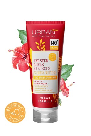 Hibiscus&shea Butter Kıvırcık Ve Dalgalı Saçlara Özel Saç Bakım Şampuanı-sülfatsız-250ml - 5