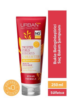 Hibiscus&shea Butter Kıvırcık Ve Dalgalı Saçlara Özel Saç Bakım Şampuanı-sülfatsız-250ml - Urban Care