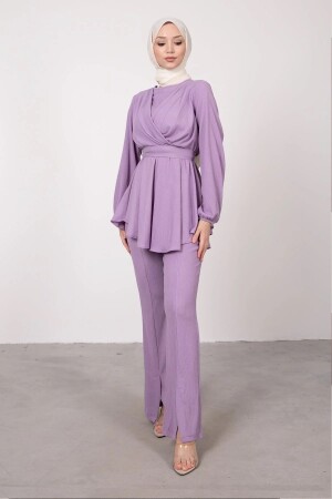 Hijab-Anzug mit V-Cross-Hose - Swana