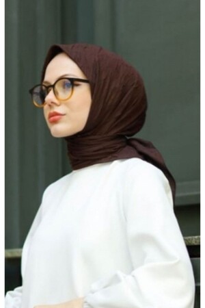 Hijab-Damen-Bambusschal Braun - 2