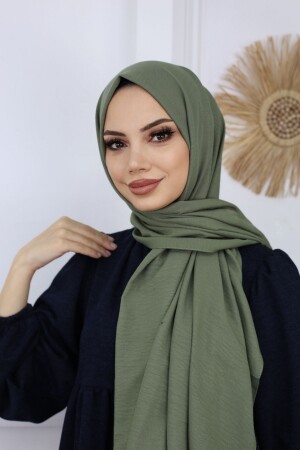 Hijab Damen-Jazz-Schal aus Baumwolle, Modell: Khaki - 2