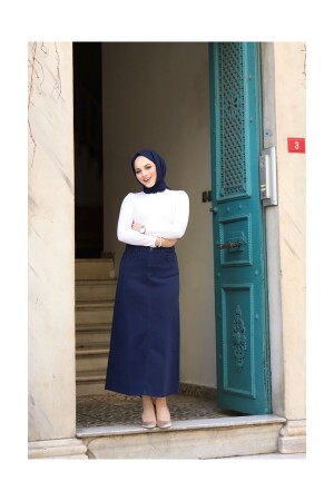 Hijab-Rock – Marineblau ET00004 - 1