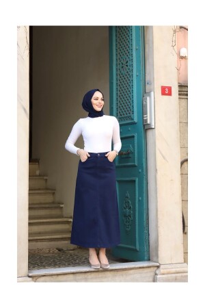 Hijab-Rock – Marineblau ET00004 - 2