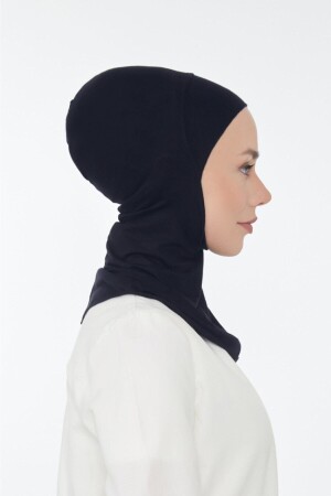 Hijabchi Halskragenhaube-schwarz - 4