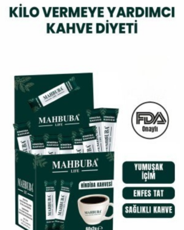 Hindiba Kahvesi Kilo Vermeye Ödem Atmaya Yardımcı Zayıflama Detox Diyet 1 Aylık Kullanım 60x2gr - Mahbuba