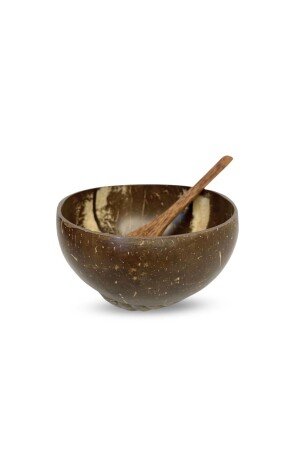 Hindistan Cevizi Kase- Kaşık Ve Kase Altlığı - Bowl Kasesi - Bowl Kaşığı - Coconut Bowl - 2